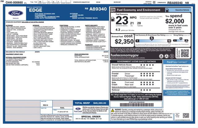 2024 Ford Edge Titanium