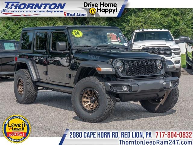 2024 Jeep Wrangler 4-Door Willys 4x4