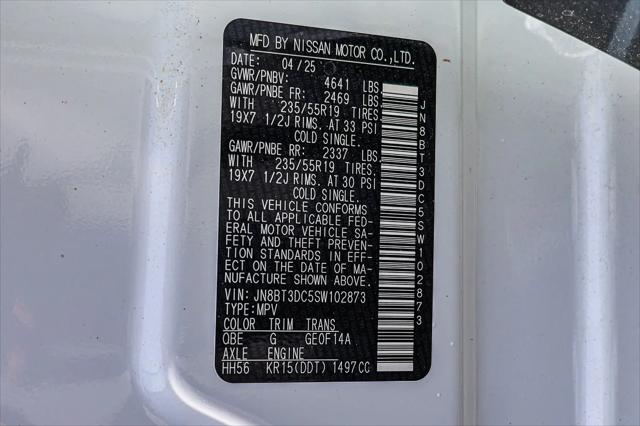 2025 Nissan Rogue Platinum FWD