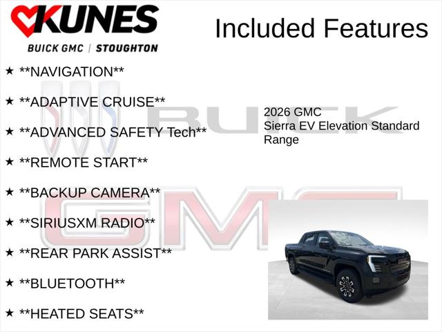 2026 GMC Sierra Standard Range Elevation