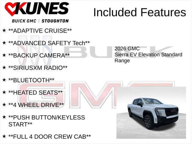 2026 GMC Sierra Standard Range Elevation