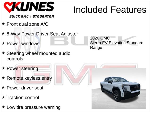 2026 GMC Sierra Standard Range Elevation