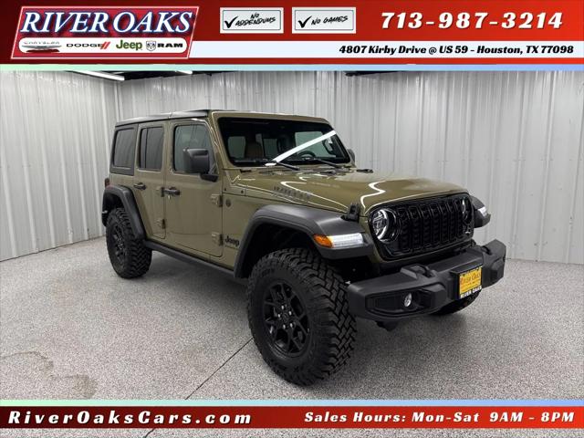 2025 Jeep Wrangler 4-Door Willys 4x4