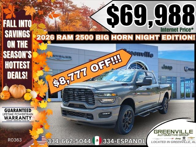 2026 RAM Ram 2500 RAM 2500 BIG HORN CREW CAB 4X4 64 BOX