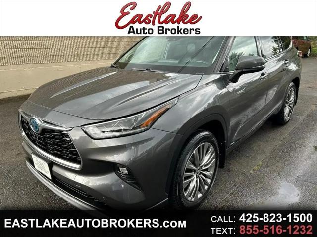 2021 Toyota Highlander Hybrid Platinum for sale in Kirkland, WA