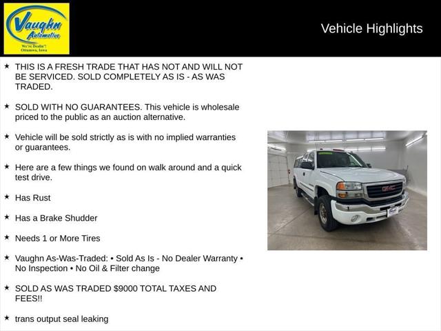 2004 GMC Sierra 2500HD SLE
