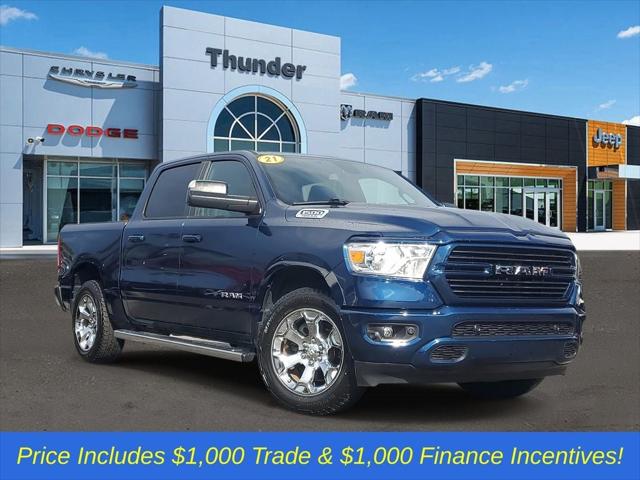 2021 RAM 1500 Big Horn Crew Cab 4x4 57 Box