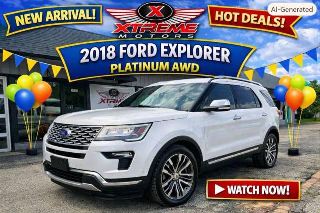2018 Ford Explorer Platinum for sale in Indianapolis, IN