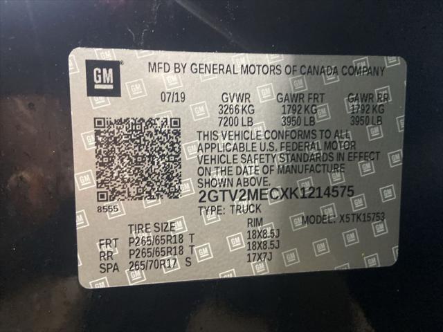 2019 GMC Sierra 1500 Limited SLE