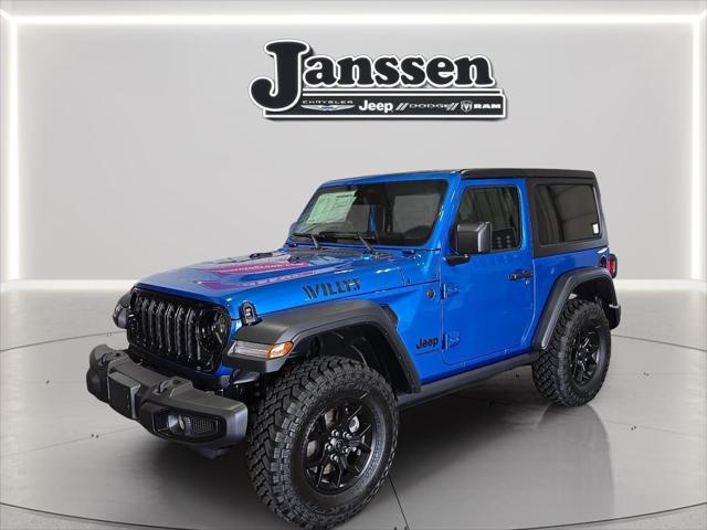2025 Jeep Wrangler 2-Door Willys 4x4 for sale in North Platte, NE