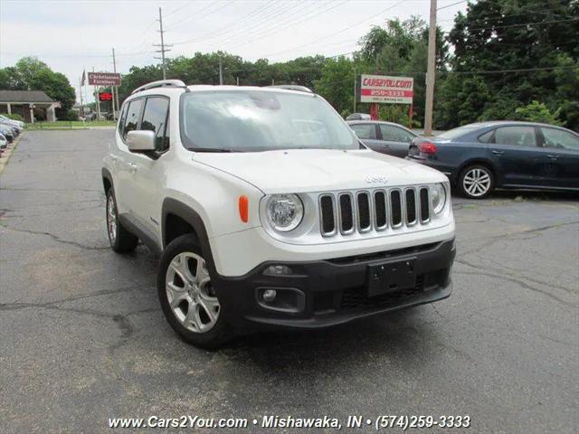 2017 Jeep Renegade Limited 4x4 for sale in Mishawaka, IN