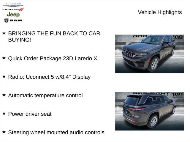 2025 Jeep Grand Cherokee GRAND CHEROKEE LAREDO X 4X4