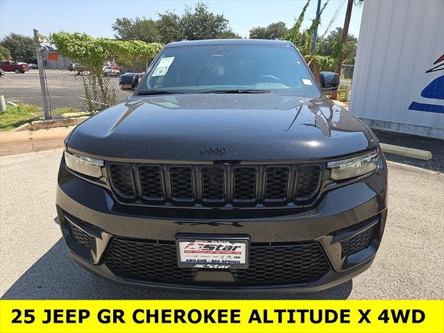 2025 Jeep Grand Cherokee GRAND CHEROKEE ALTITUDE X 4X4 2025 Jeep Grand Cherokee GRAND CHEROKEE ALTITUDE X 4X4