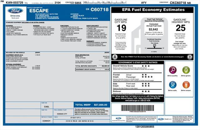 2012 Ford Escape XLT