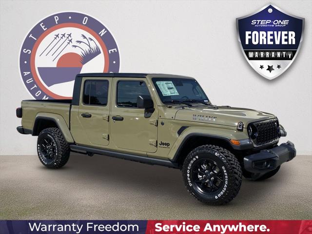 2025 Jeep Gladiator GLADIATOR WILLYS 4X4 2025 Jeep Gladiator GLADIATOR WILLYS 4X4