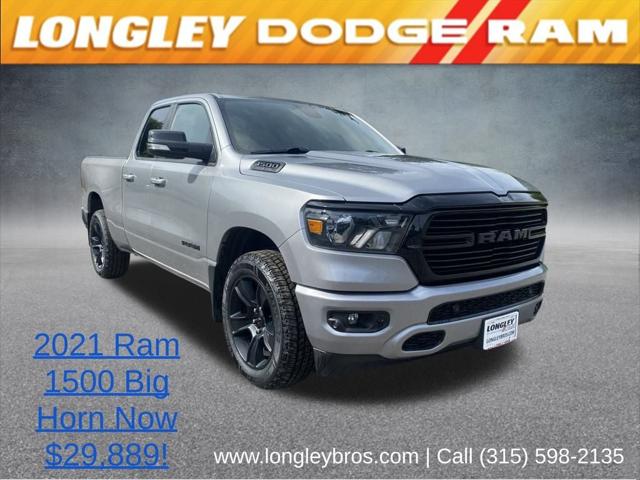 2021 RAM 1500 Big Horn Quad Cab 4x4 64 Box