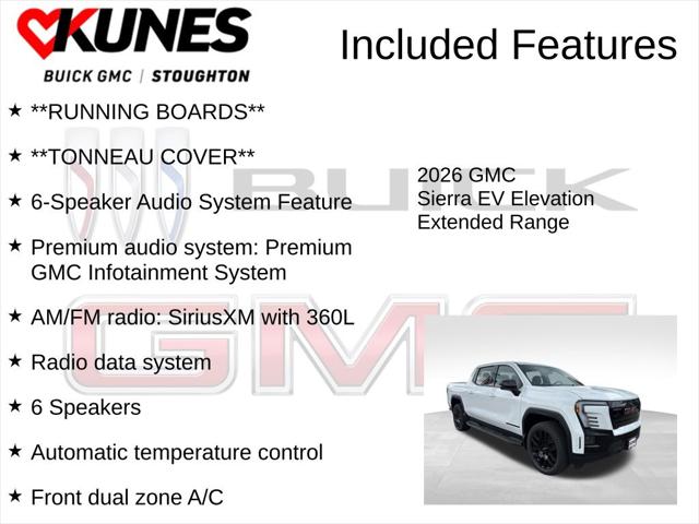 2026 GMC Sierra Extended Range Elevation