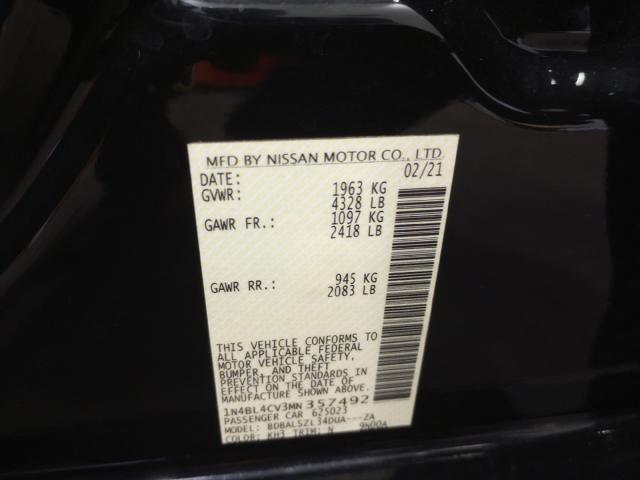 2021 Nissan Altima SR FWD