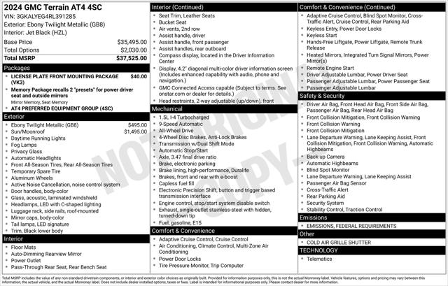 2024 GMC Terrain AWD AT4