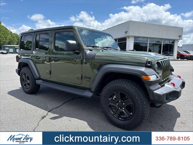 2021 Jeep Wrangler Unlimited Sport S 4x4
