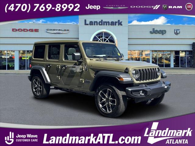 2025 Jeep Wrangler 4xe WRANGLER 4-DOOR SPORT S 4xe