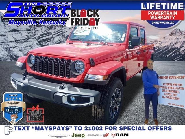 2025 Jeep Gladiator GLADIATOR SPORT S 4X4 2025 Jeep Gladiator GLADIATOR SPORT S 4X4