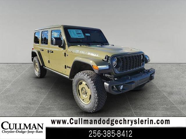 2025 Jeep Wrangler 4xe WRANGLER 4-DOOR WILLYS 41 4xe