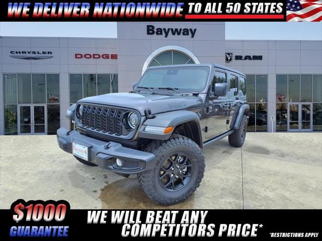 2025 Jeep Wrangler WRANGLER 4-DOOR WILLYS 2025 Jeep Wrangler WRANGLER 4-DOOR WILLYS