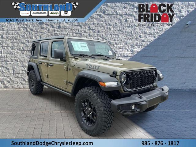 2025 Jeep Wrangler WRANGLER 4-DOOR WILLYS 2025 Jeep Wrangler WRANGLER 4-DOOR WILLYS