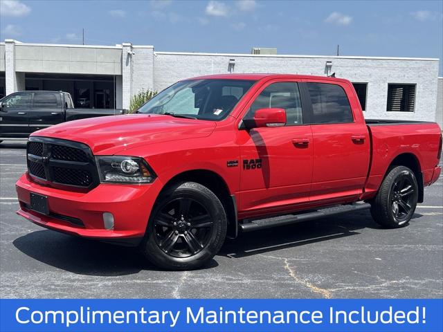 2018 RAM 1500 Night Crew Cab 4x4 57 Box