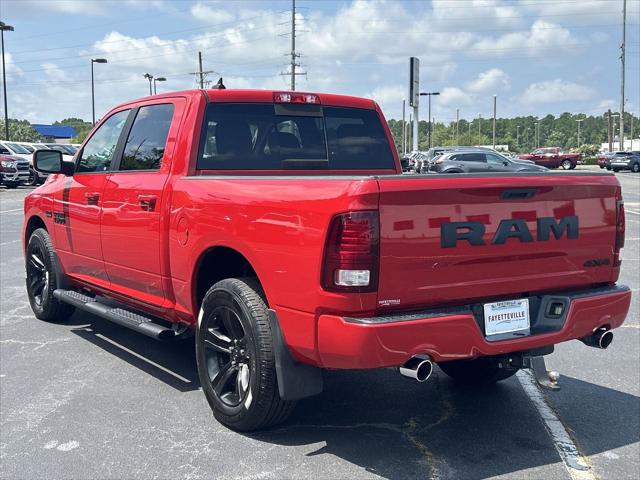 2018 RAM 1500 Night Crew Cab 4x4 57 Box