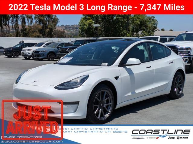 2022 Tesla Model 3 Long Range Dual Motor All-Wheel Drive