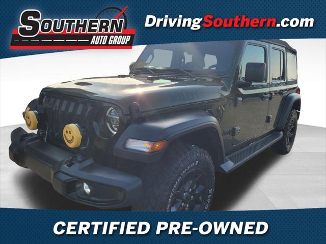 2021 Jeep Wrangler Unlimited Willys 4x4