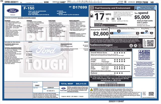 2023 Ford F-150 Tremor