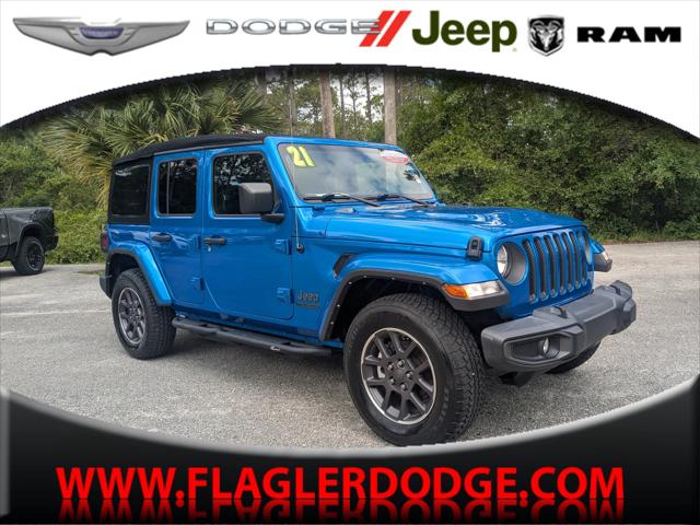 2021 Jeep Wrangler Unlimited 80th Anniversary 4x4