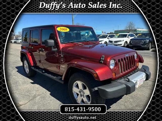 2008 Jeep Wrangler Unlimited Sahara for sale in Peru, IL