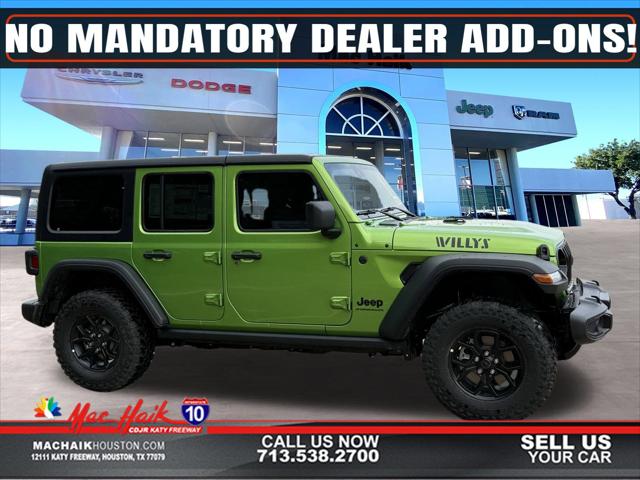 2025 Jeep Wrangler WRANGLER 4-DOOR WILLYS