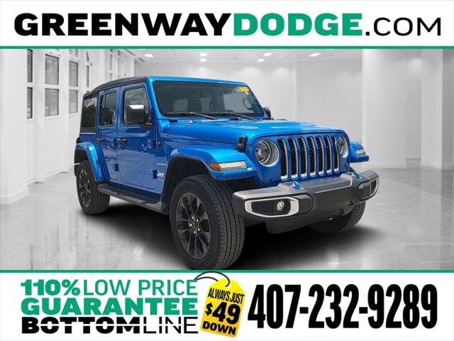 2022 Jeep Wrangler 4xe Unlimited Sahara 4x4