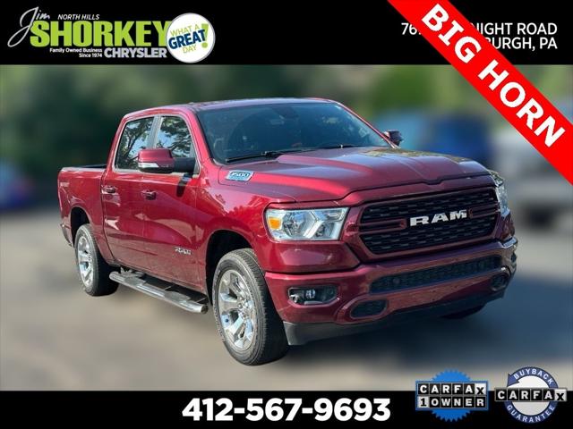 2022 RAM 1500 Big Horn Crew Cab 4x4 57 Box
