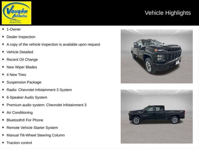 2023 Chevrolet Silverado 2500HD 4WD Crew Cab Standard Bed Custom