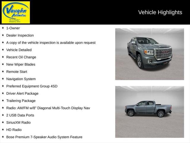 2021 GMC Canyon 4WD Crew Cab Short Box Denali