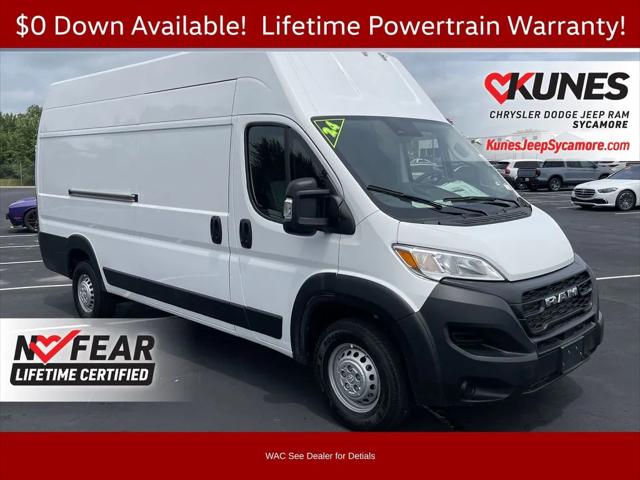 2024 RAM ProMaster 3500 Cargo Van Tradesman Super High Roof 159 WB EXT w/Pass Seat