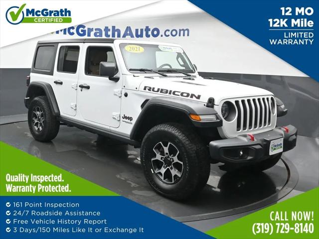 2021 Jeep Wrangler Unlimited Rubicon 4X4