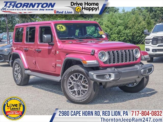 2024 Jeep Wrangler 4-Door Sahara 4x4