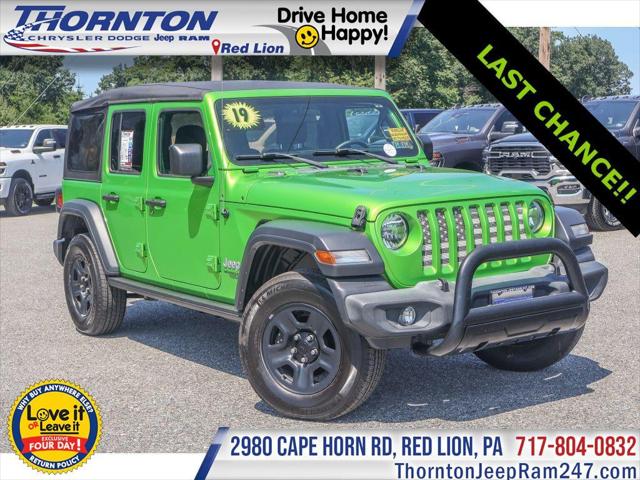 2019 Jeep Wrangler Unlimited Sport 4x4