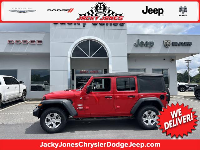 2018 Jeep Wrangler Unlimited Sport S 4x4