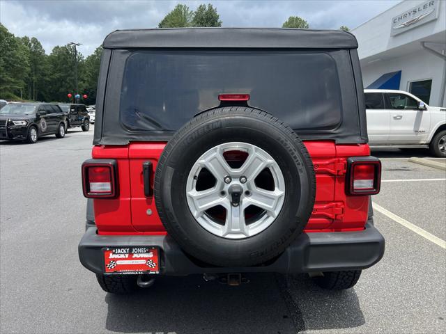 2018 Jeep Wrangler Unlimited Sport S 4x4