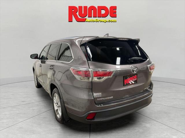 2016 Toyota Highlander Limited Platinum V6