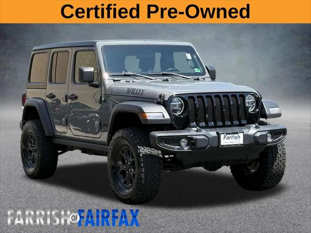 2021 Jeep Wrangler Unlimited Willys 4x4