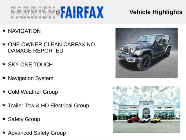 2022 Jeep Wrangler 4xe Unlimited Sahara 4x4
